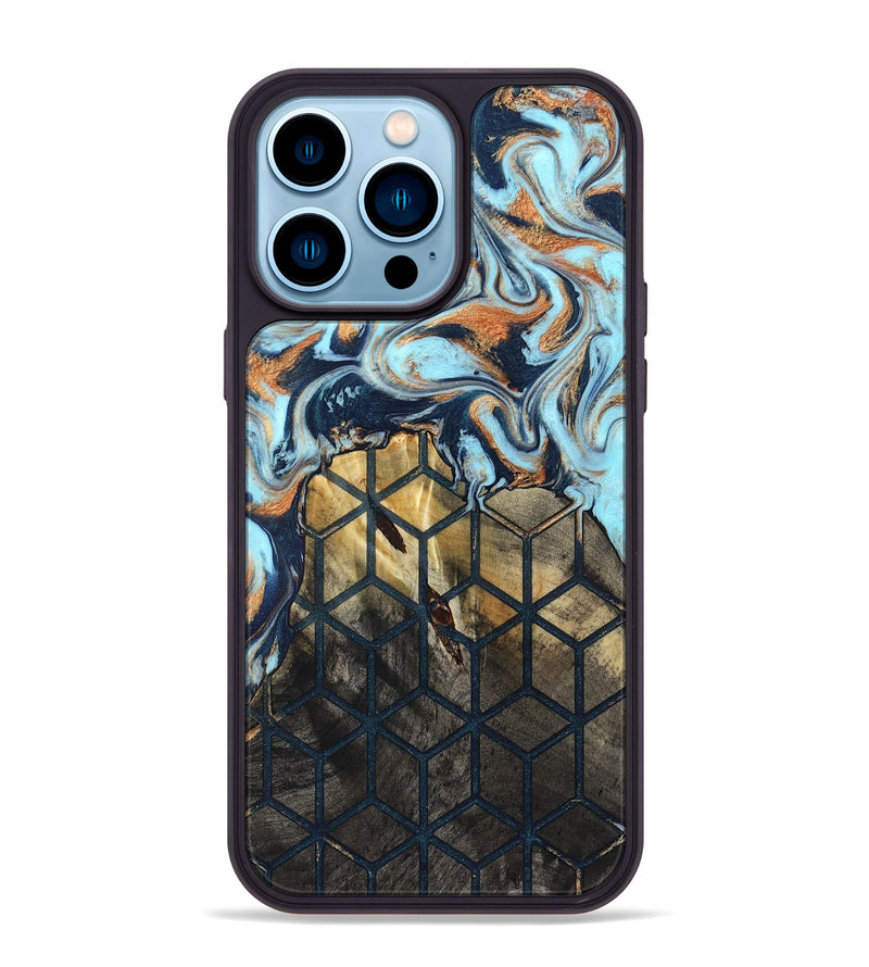 iPhone 14 Pro Max Wood Phone Case - Zaylee (Pattern, 828645)