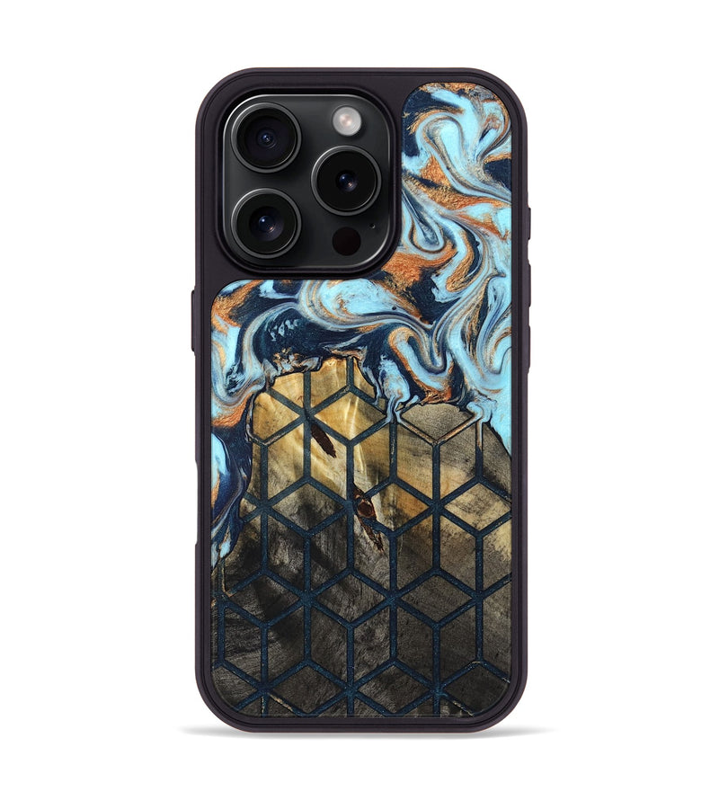 iPhone 16 Pro Wood Phone Case - Zaylee (Pattern, 828645)