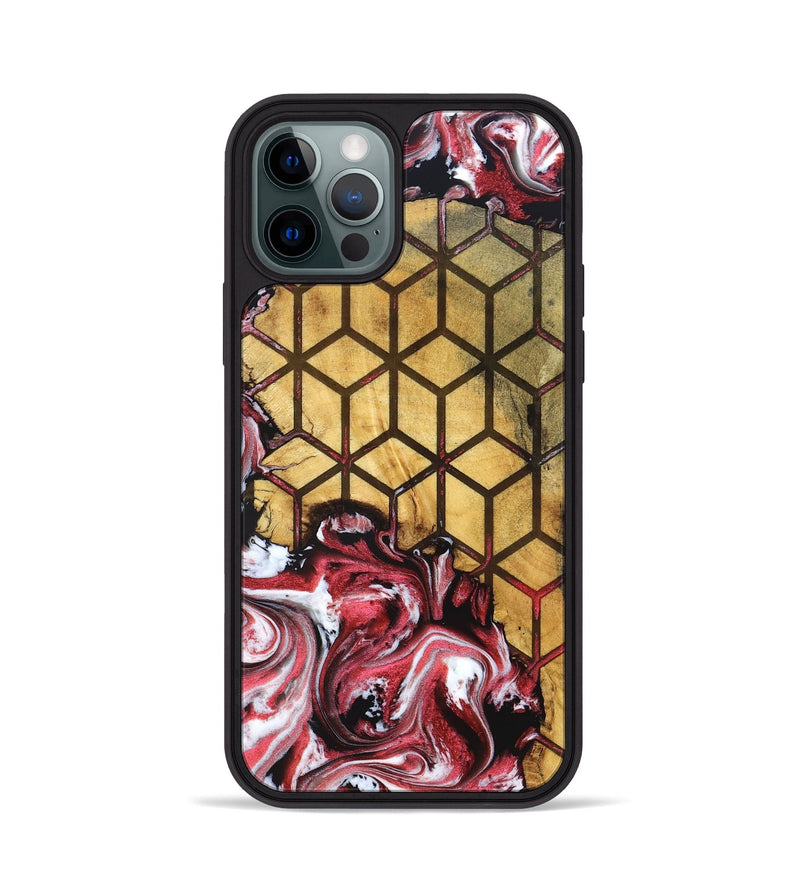 iPhone 12 Pro Wood Phone Case - Kalyn (Pattern, 828647)
