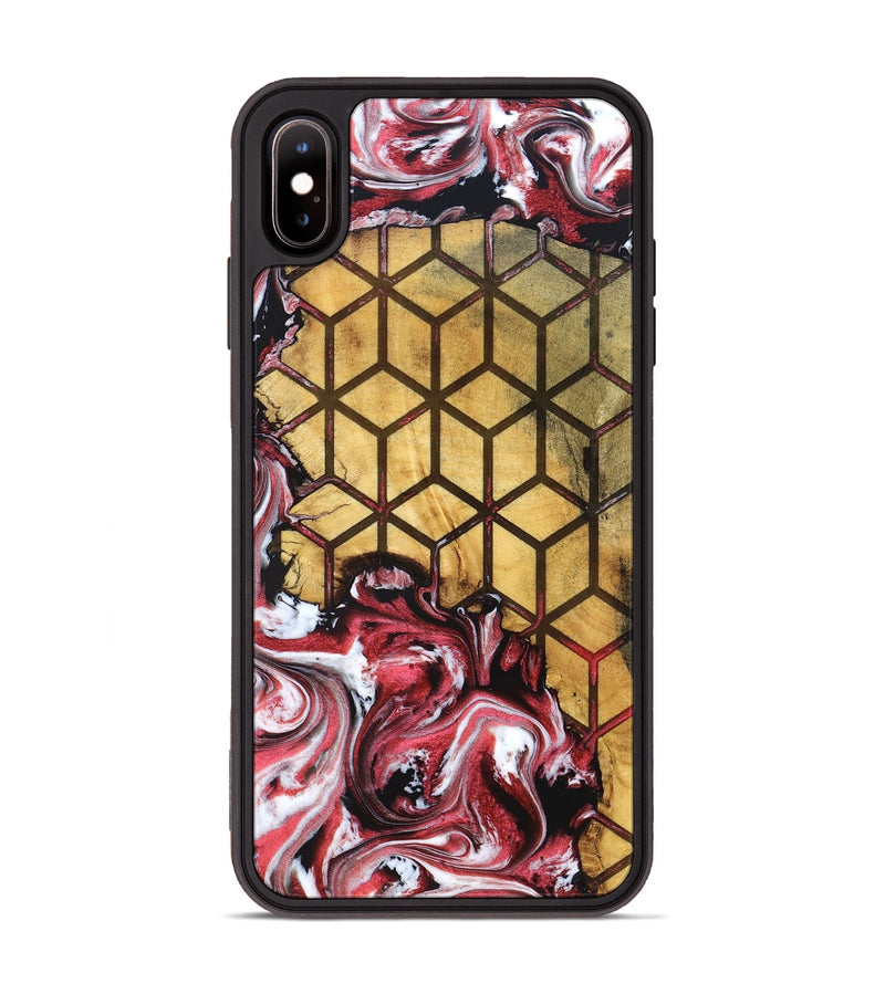 iPhone Xs Max Wood Phone Case - Kalyn (Pattern, 828647)