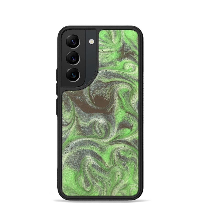 Galaxy S22 ResinArt Phone Case - Trevin (Green, 828666)