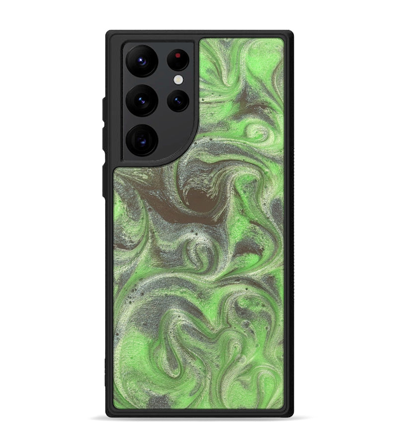 Galaxy S22 Ultra ResinArt Phone Case - Trevin (Green, 828666)