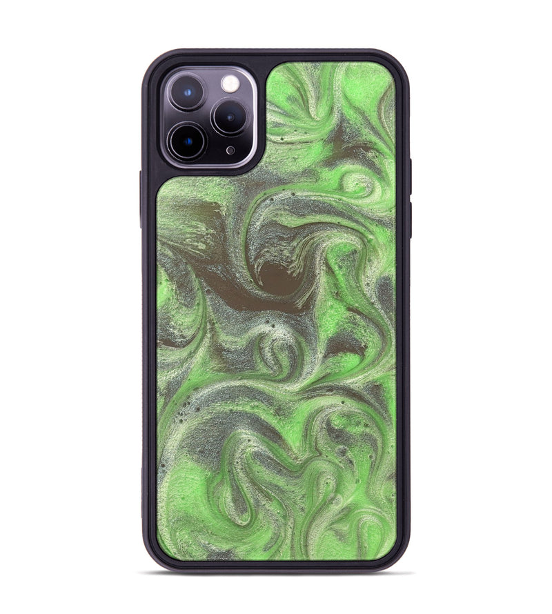 iPhone 11 Pro Max ResinArt Phone Case - Trevin (Green, 828666)