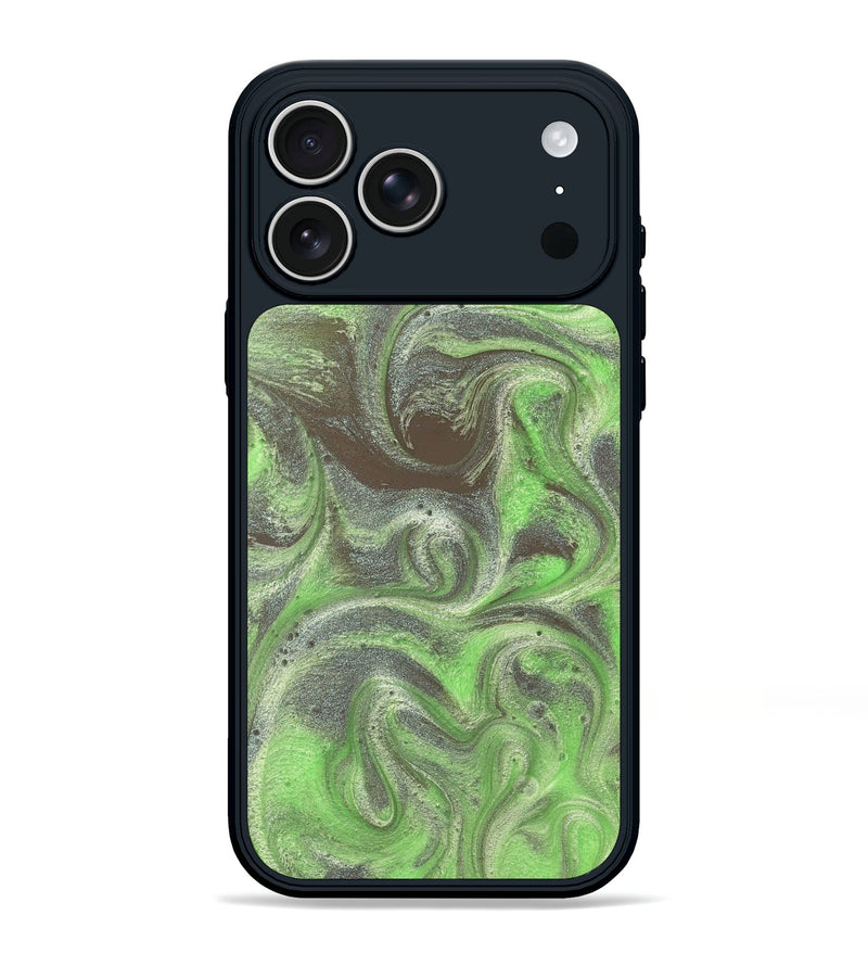 iPhone 17 Pro Max ResinArt Phone Case - Trevin (Green, 828666)