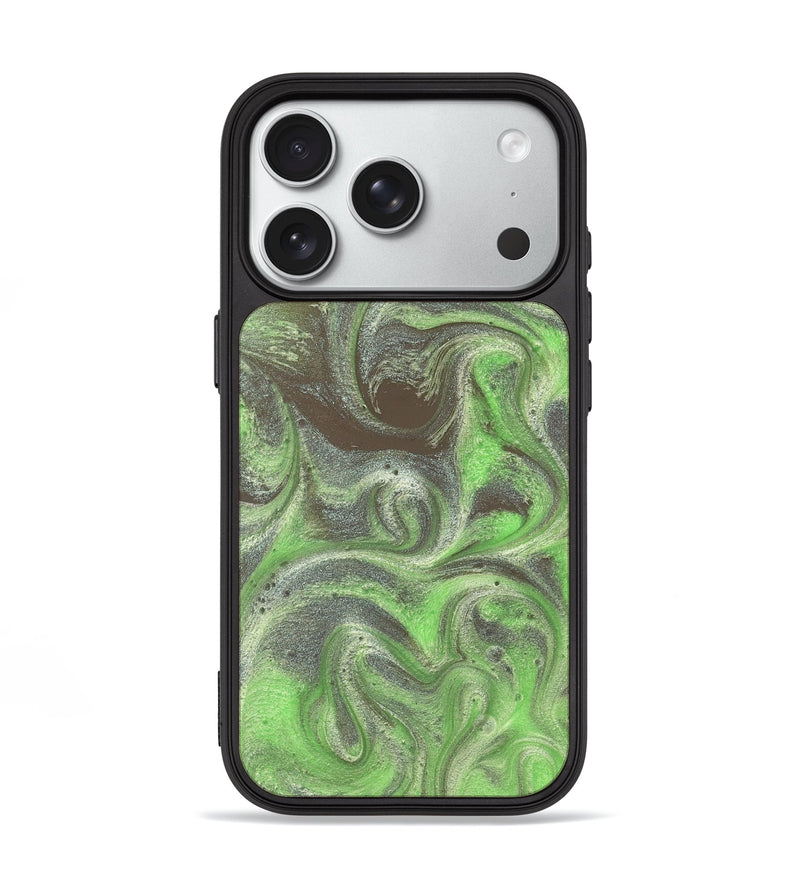 iPhone 18 Pro ResinArt Phone Case - Trevin (Green, 828666)