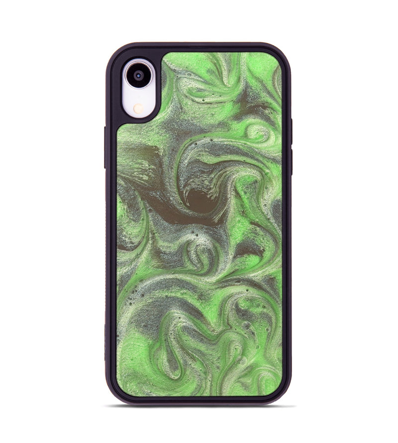iPhone Xr ResinArt Phone Case - Trevin (Green, 828666)