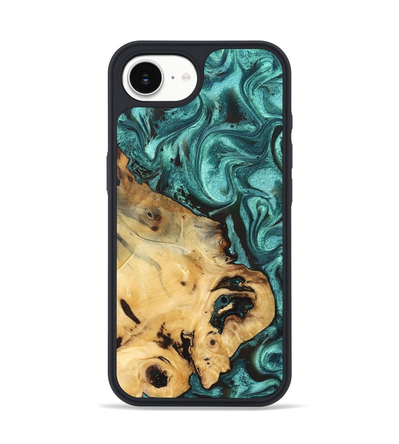 iPhone 17e Wood Phone Case - Tawana (Green, 828667)