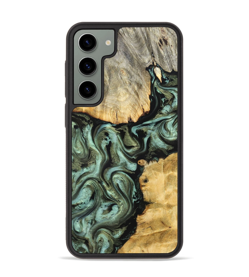 Galaxy S23 Plus Wood Phone Case - Jeri (Green, 828669)