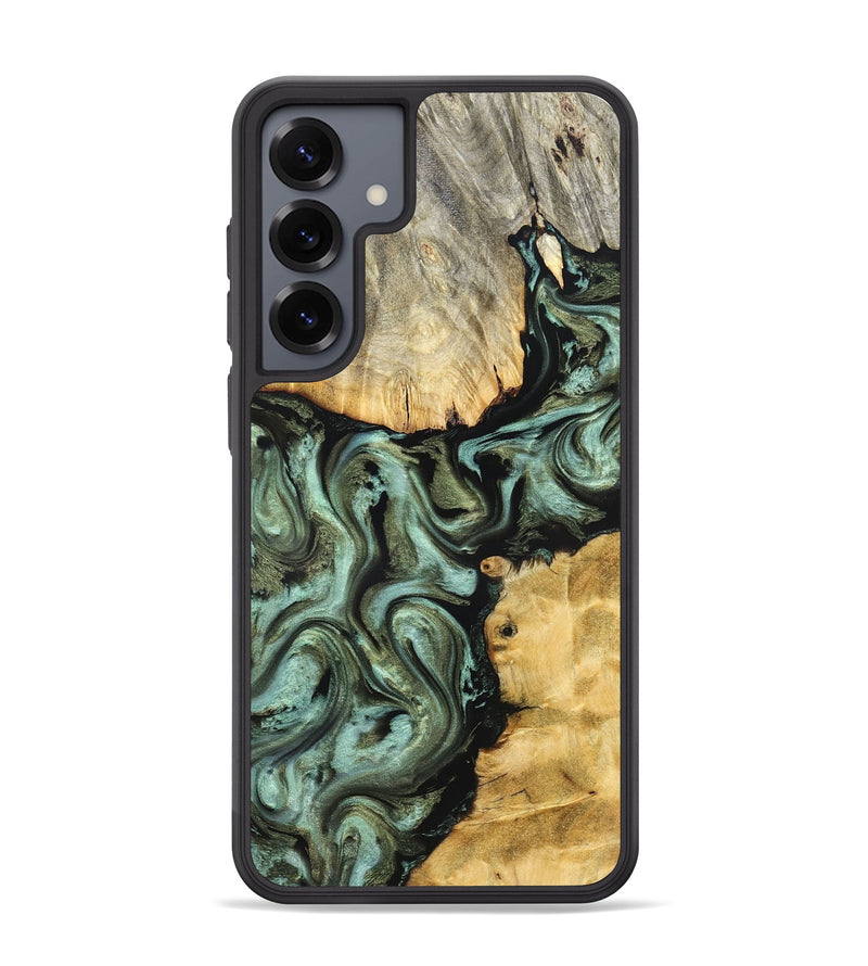 Galaxy S25 Plus Wood Phone Case - Jeri (Green, 828669)