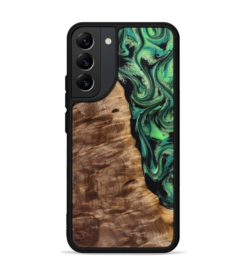 Galaxy S22 Plus Wood Phone Case - Mathias (Green, 828671)