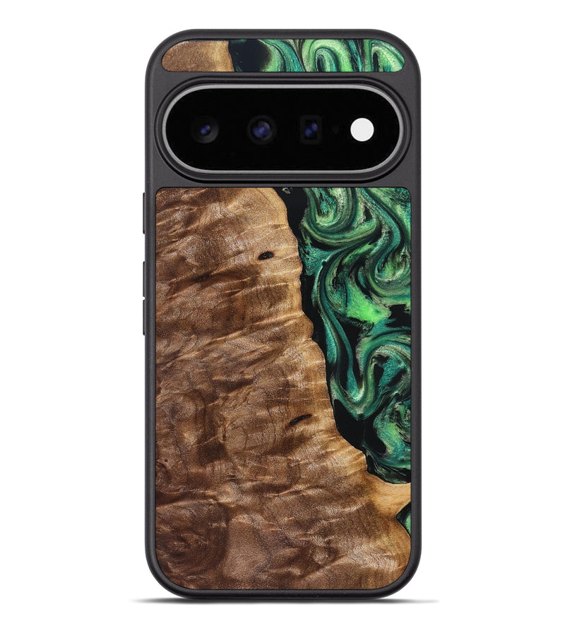 Pixel 11 Pro XL Wood Phone Case - Mathias (Green, 828671)