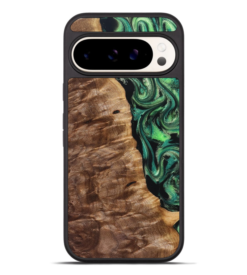 Pixel 9 Pro XL Wood Phone Case - Mathias (Green, 828671)