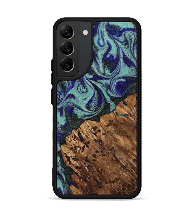 Galaxy S22 Plus Wood Phone Case - Oliver (Green, 828672)