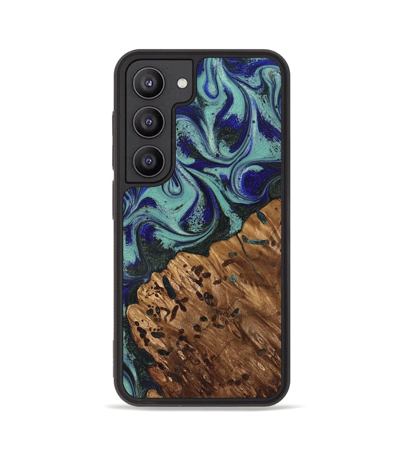 Galaxy S23 Wood Phone Case - Oliver (Green, 828672)