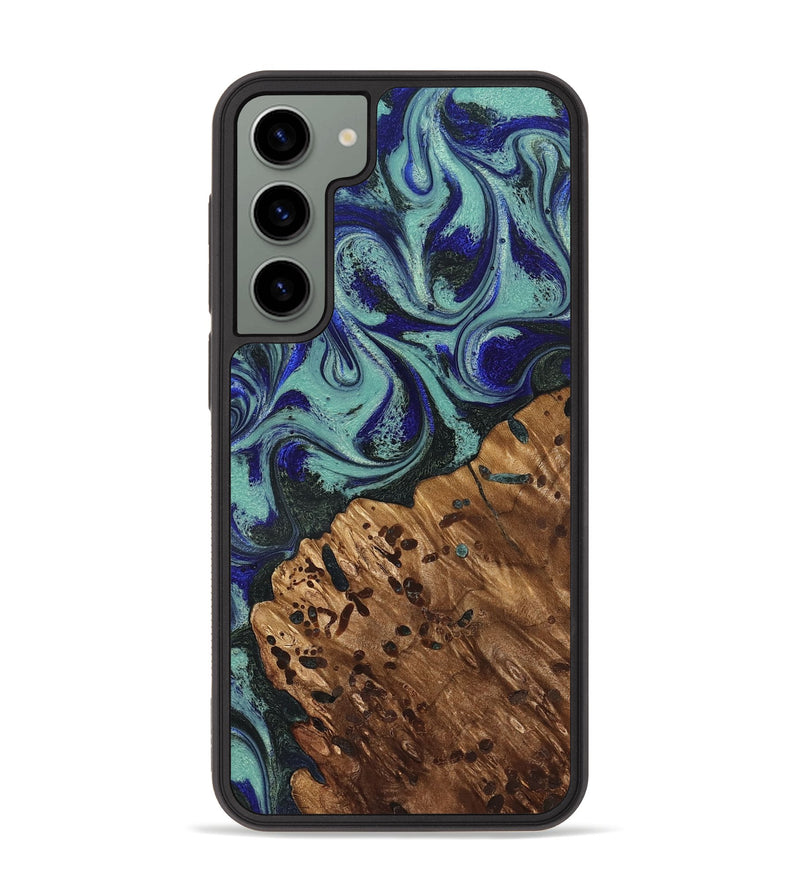 Galaxy S23 Plus Wood Phone Case - Oliver (Green, 828672)