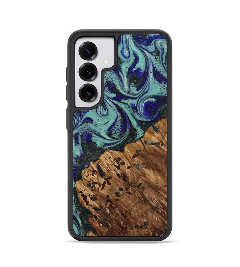 Galaxy S25 Wood Phone Case - Oliver (Green, 828672)