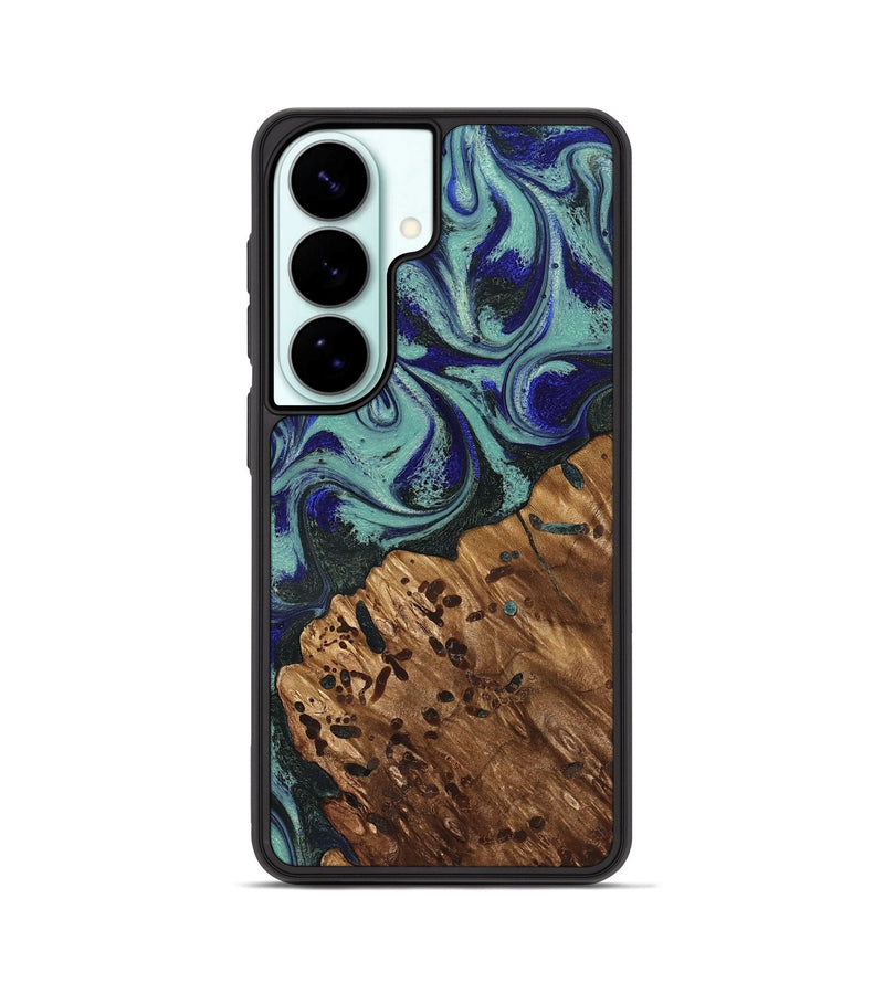 Galaxy S26 Wood Phone Case - Oliver (Green, 828672)