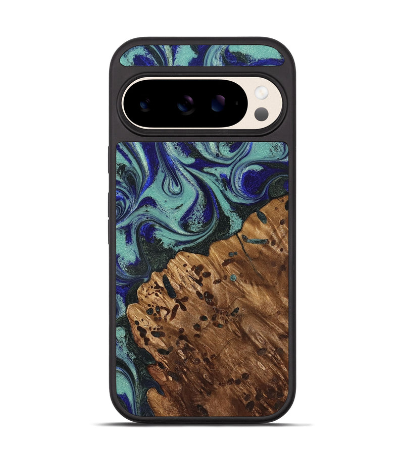 Pixel 10 Wood Phone Case - Oliver (Green, 828672)