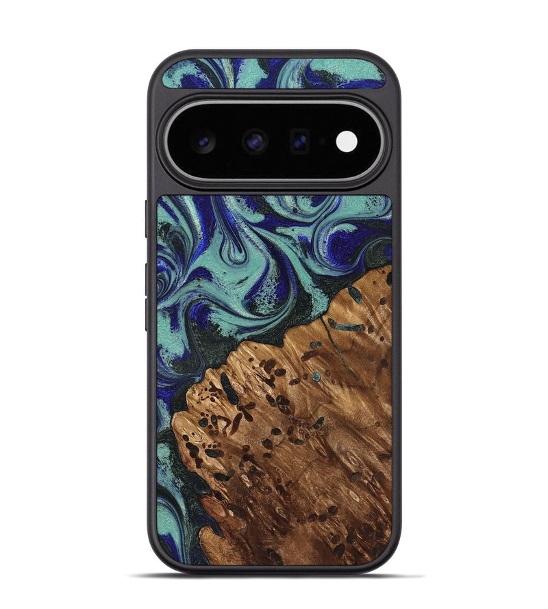 Pixel 11 Pro Wood Phone Case - Oliver (Green, 828672)