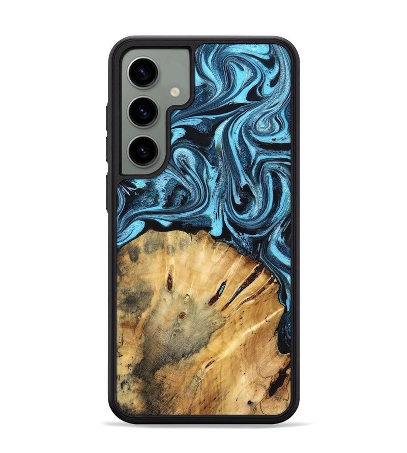 Galaxy S24 Plus Wood Phone Case - Tadeo (Blue, 828675)