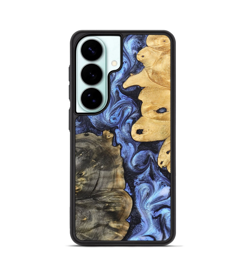 Galaxy S26 Wood Phone Case - Collins (Blue, 828676)