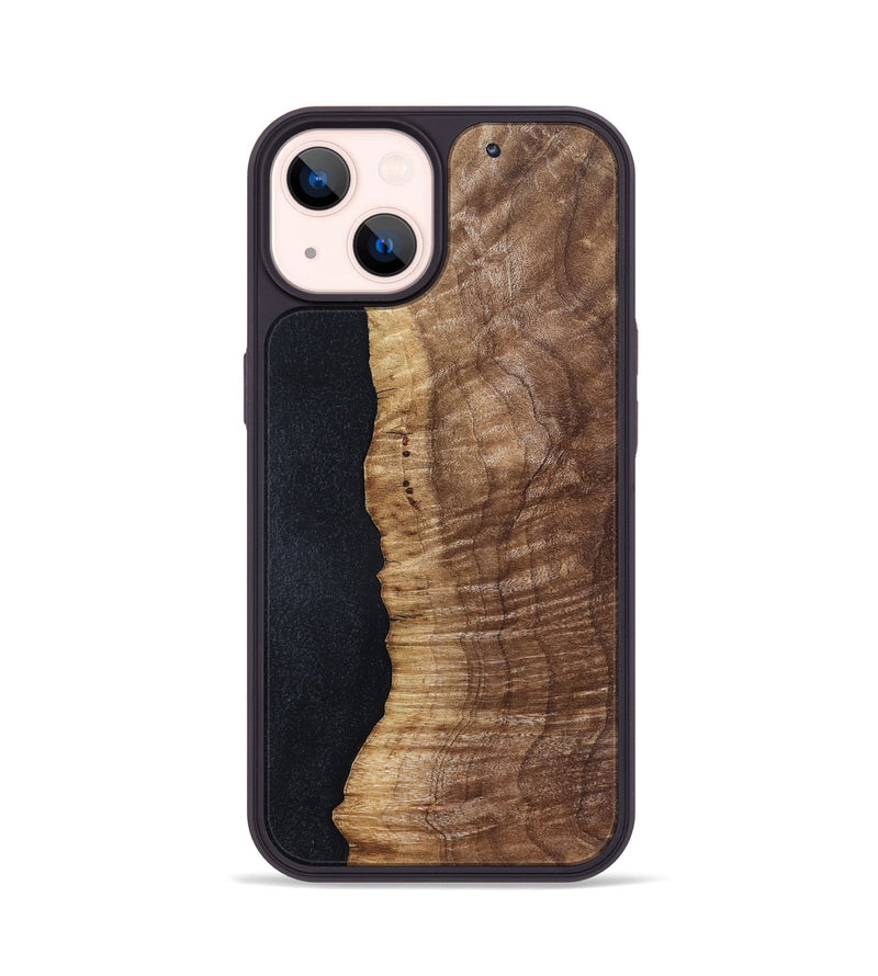 iPhone 14 Wood Phone Case - Caitlin (Wood Burl, 828696)