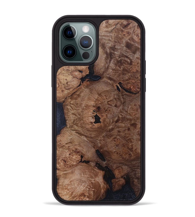 iPhone 12 Pro Max Wood Phone Case - Jolette (Wood Burl, 828700)
