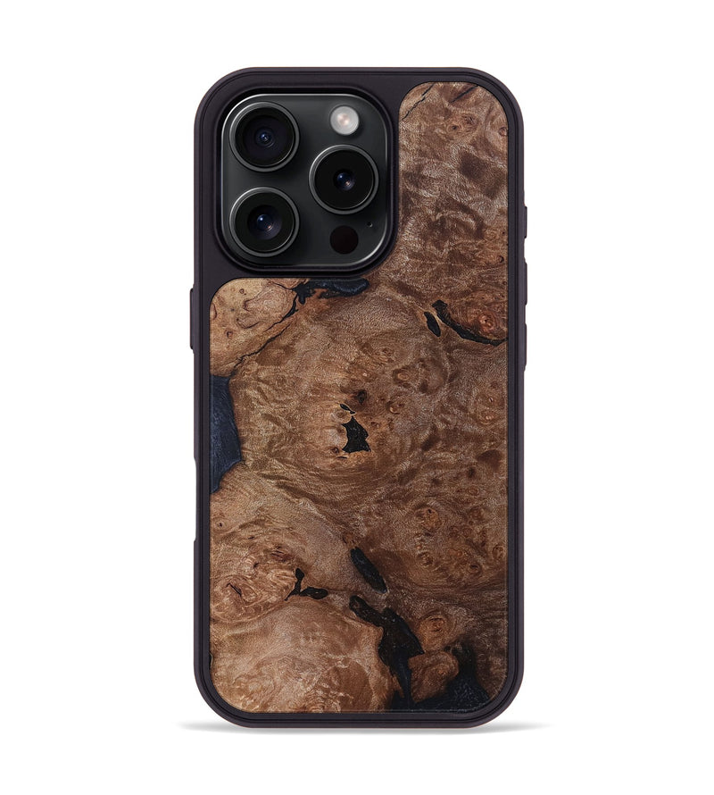 iPhone 16 Pro Wood Phone Case - Jolette (Wood Burl, 828700)