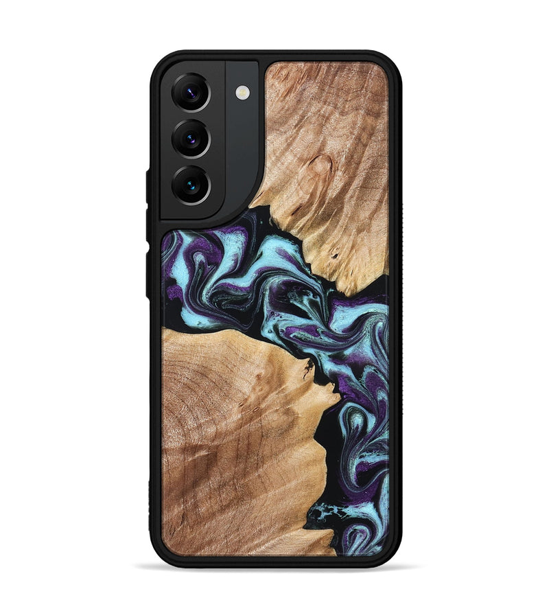 Galaxy S22 Plus Wood Phone Case - Leda (Purple, 828706)