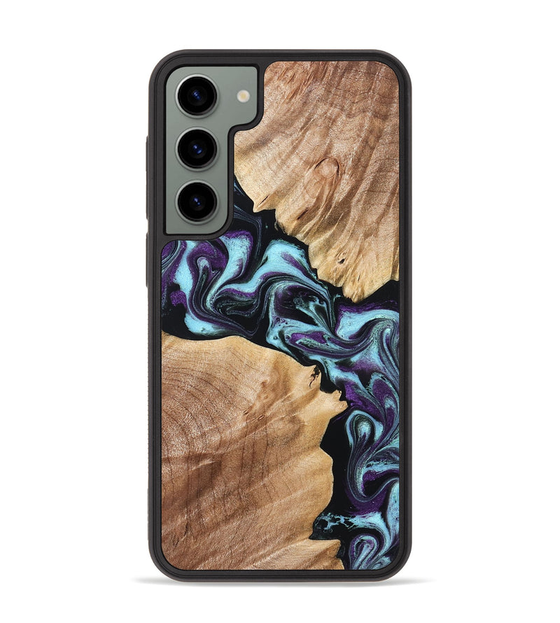 Galaxy S23 Plus Wood Phone Case - Leda (Purple, 828706)