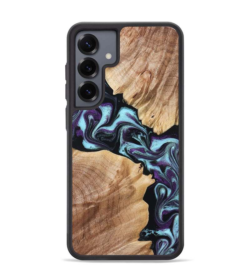 Galaxy S25 Plus Wood Phone Case - Leda (Purple, 828706)