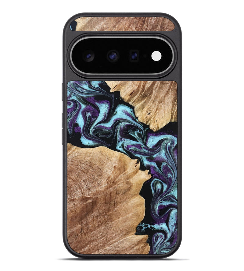 Pixel 11 Pro XL Wood Phone Case - Leda (Purple, 828706)