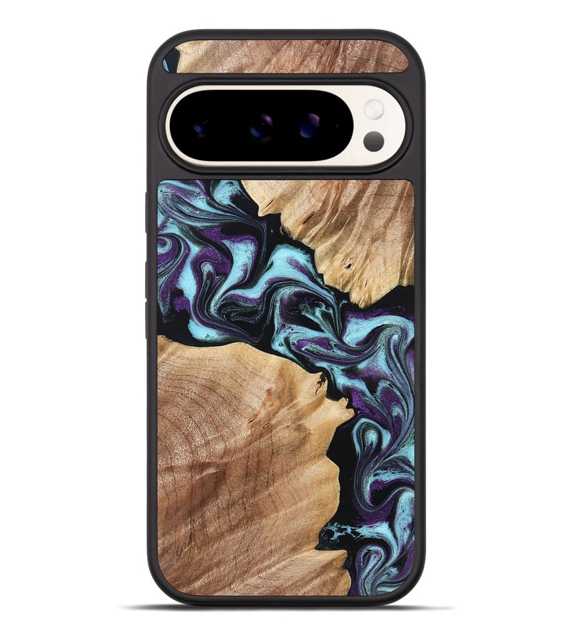 Pixel 9 Pro XL Wood Phone Case - Leda (Purple, 828706)