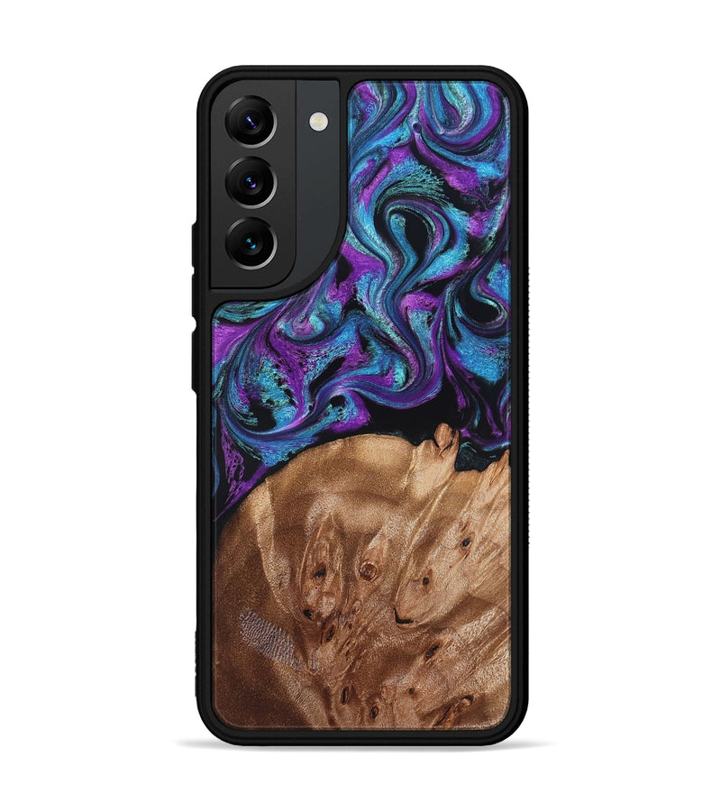 Galaxy S22 Plus Wood Phone Case - Moses (Purple, 828707)