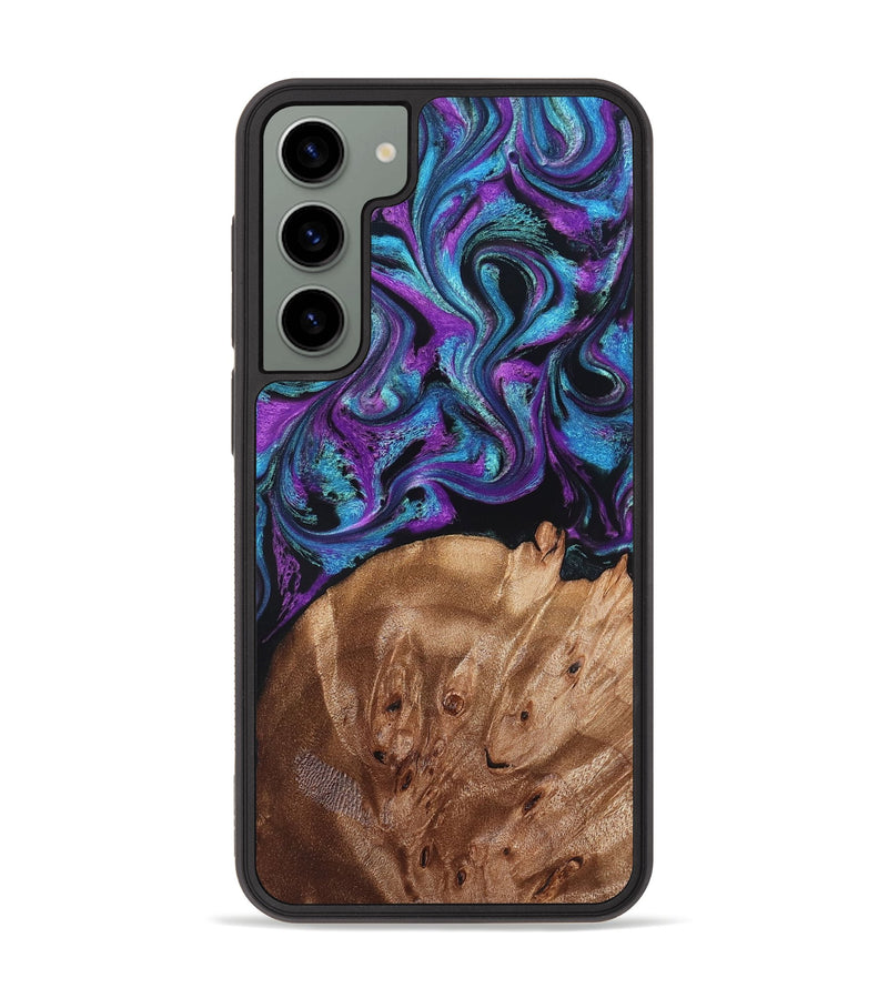 Galaxy S23 Plus Wood Phone Case - Moses (Purple, 828707)