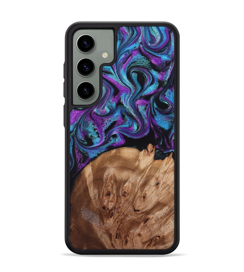 Galaxy S24 Plus Wood Phone Case - Moses (Purple, 828707)