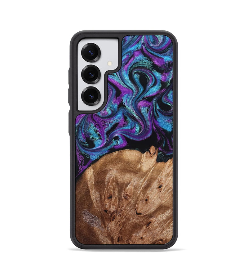 Galaxy S25 Wood Phone Case - Moses (Purple, 828707)