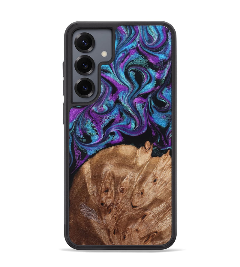 Galaxy S25 Plus Wood Phone Case - Moses (Purple, 828707)