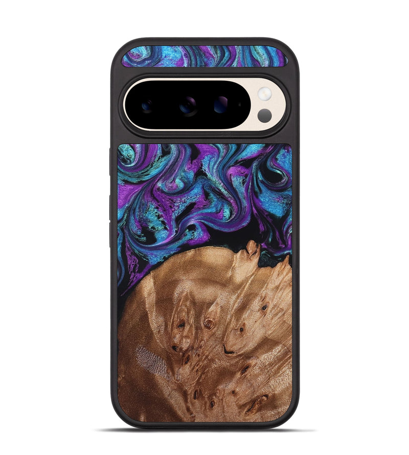 Pixel 10 Wood Phone Case - Moses (Purple, 828707)