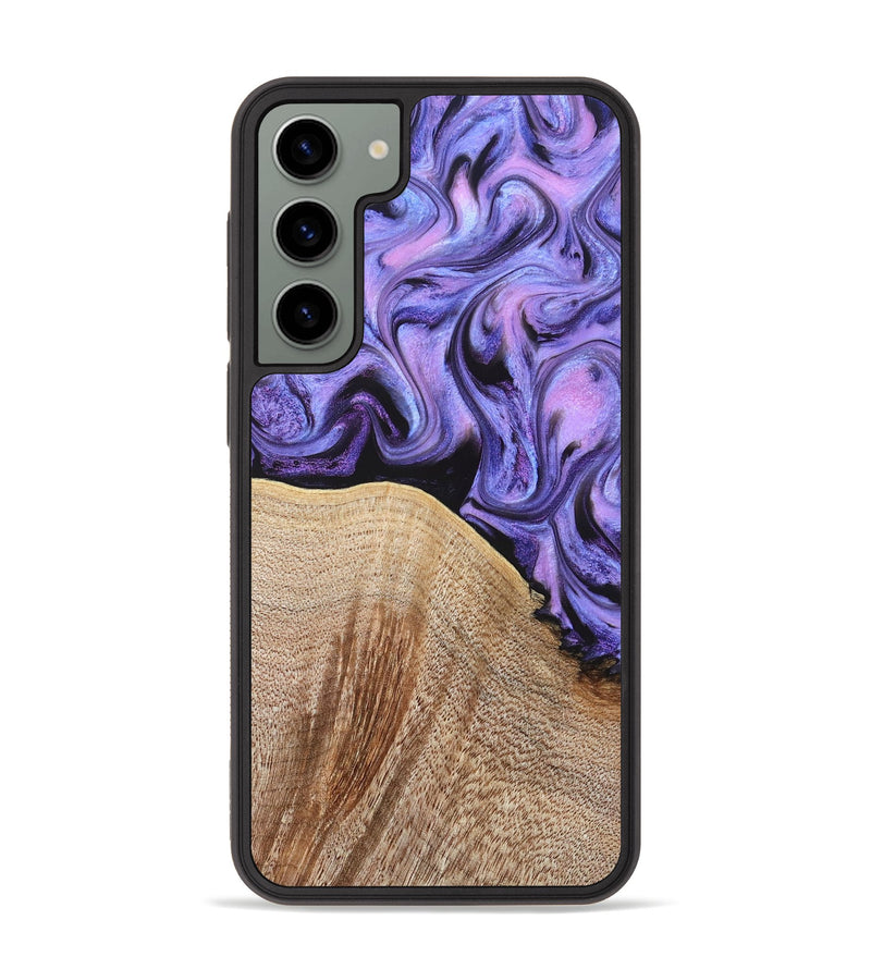 Galaxy S23 Plus Wood Phone Case - Avani (Purple, 828708)