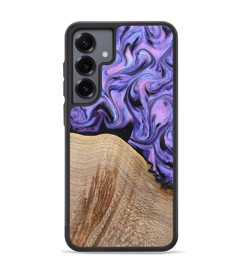 Galaxy S25 Plus Wood Phone Case - Avani (Purple, 828708)