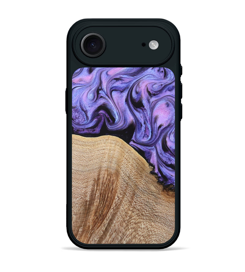 iPhone 17 Air Wood Phone Case - Avani (Purple, 828708)