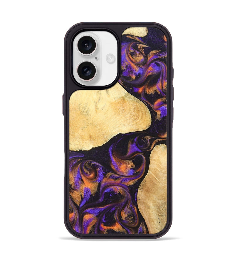 iPhone 17 Wood Phone Case - Esteban (Purple, 828709)