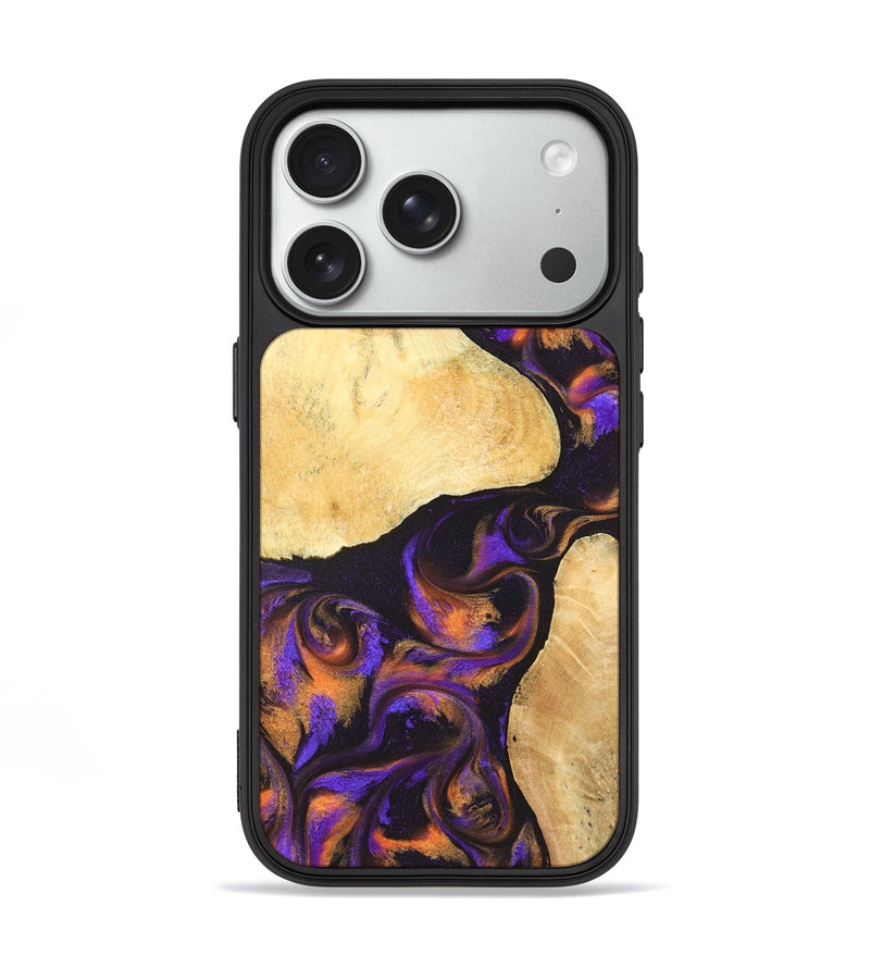 iPhone 18 Pro Wood Phone Case - Esteban (Purple, 828709)