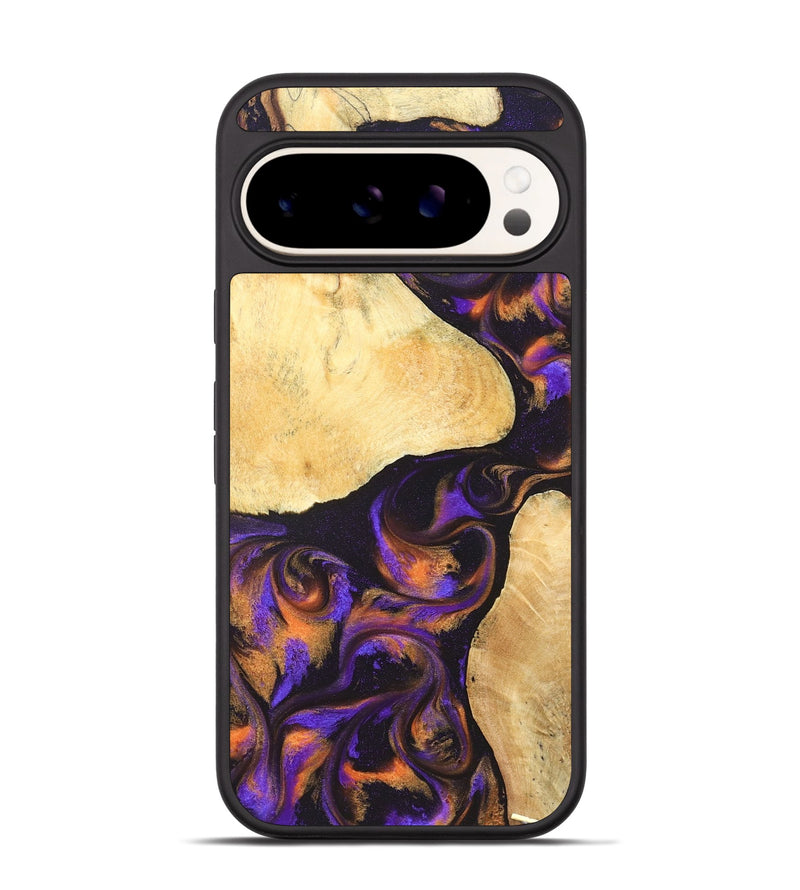 Pixel 9 Wood Phone Case - Esteban (Purple, 828709)