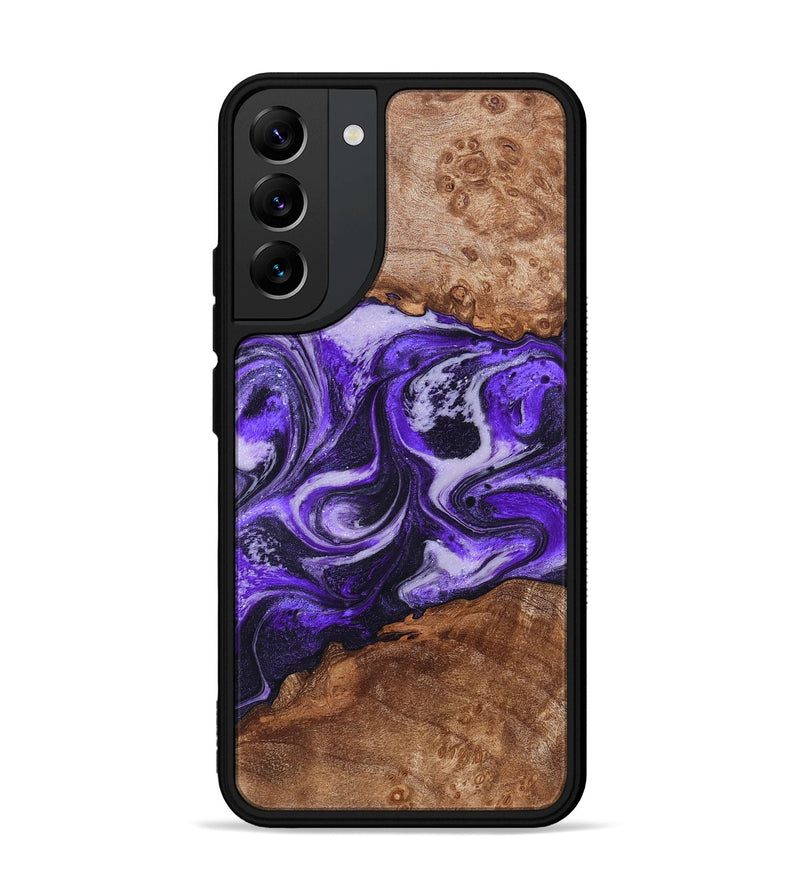 Galaxy S22 Plus Wood Phone Case - Zaiden (Purple, 828711)