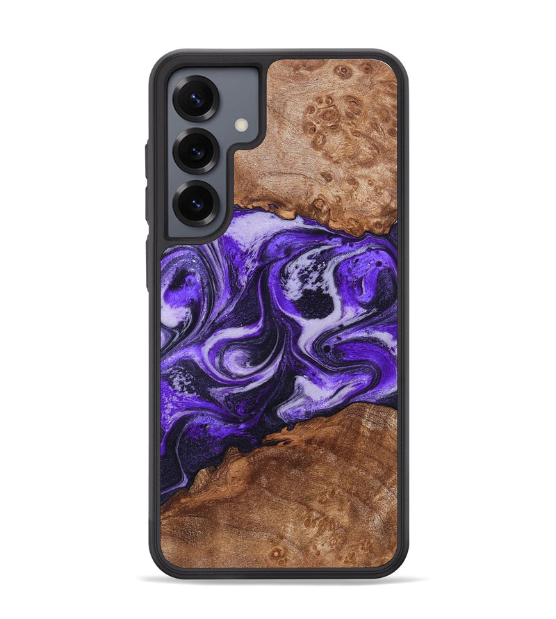 Galaxy S25 Plus Wood Phone Case - Zaiden (Purple, 828711)