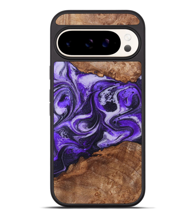 Pixel 9 Pro XL Wood Phone Case - Zaiden (Purple, 828711)