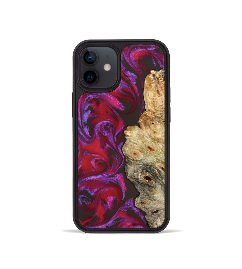 iPhone 12 mini Wood Phone Case - Shyanne (Red, 828713)