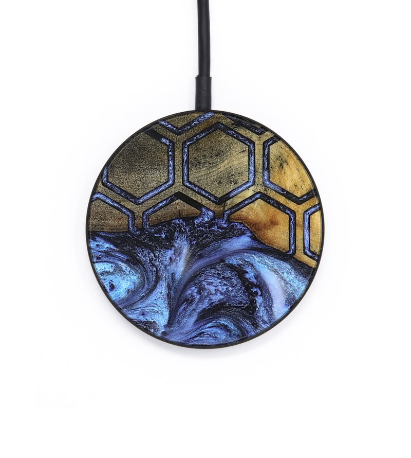 Circle Wood Wireless Charger - Nayely (Pattern, 828912)